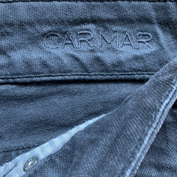 LF Black Denim Distressed Shorts - Picture 3 of 3